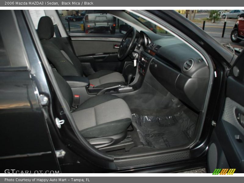 Black Mica / Black 2006 Mazda MAZDA3 i Sedan