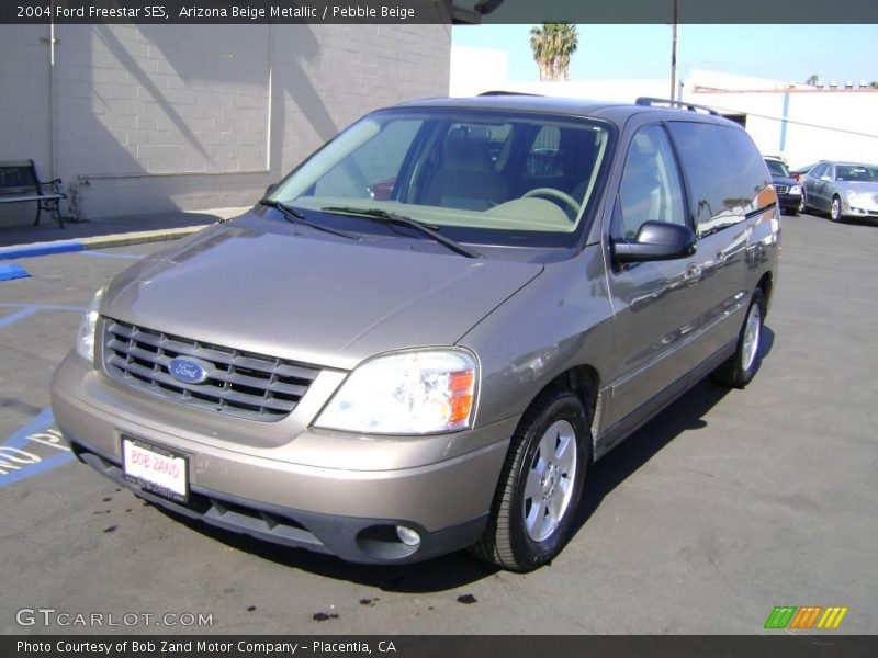 Arizona Beige Metallic / Pebble Beige 2004 Ford Freestar SES
