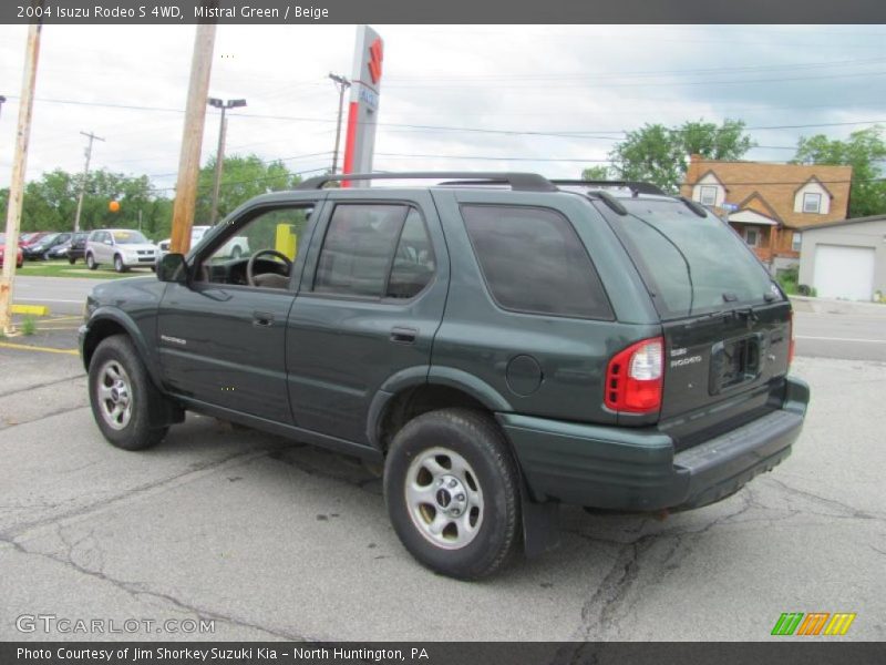 Mistral Green / Beige 2004 Isuzu Rodeo S 4WD