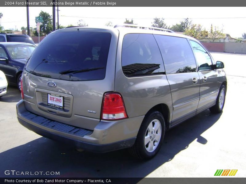 Arizona Beige Metallic / Pebble Beige 2004 Ford Freestar SES