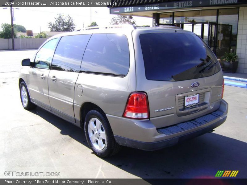 Arizona Beige Metallic / Pebble Beige 2004 Ford Freestar SES