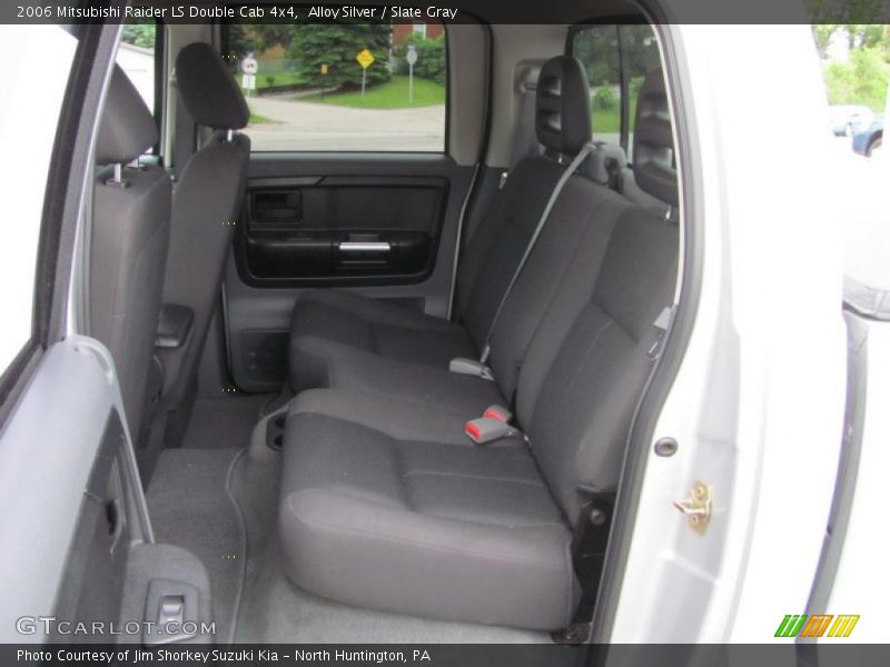 Alloy Silver / Slate Gray 2006 Mitsubishi Raider LS Double Cab 4x4