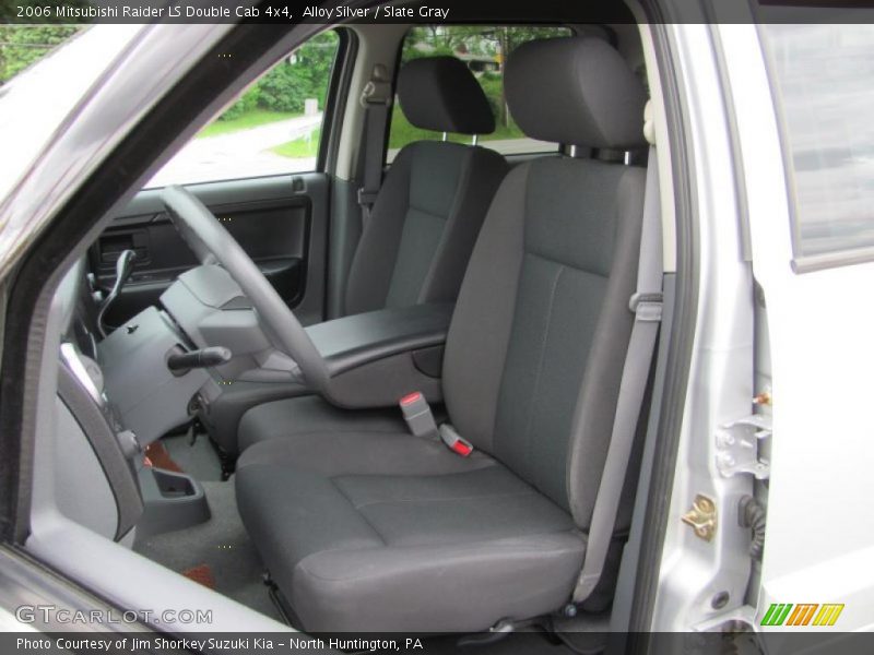 Alloy Silver / Slate Gray 2006 Mitsubishi Raider LS Double Cab 4x4