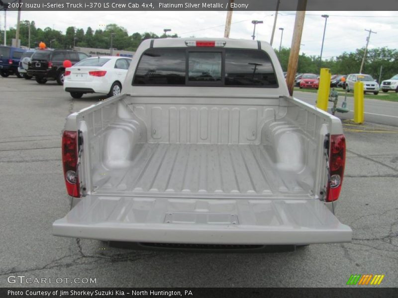 Platinum Silver Metallic / Ebony 2007 Isuzu i-Series Truck i-370 LS Crew Cab 4x4