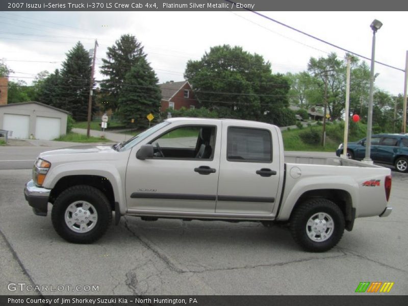Platinum Silver Metallic / Ebony 2007 Isuzu i-Series Truck i-370 LS Crew Cab 4x4