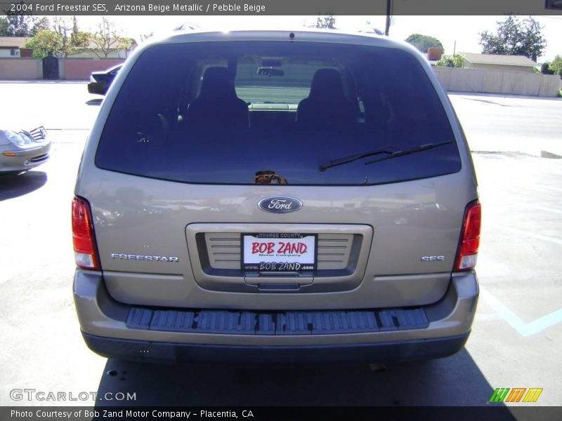 Arizona Beige Metallic / Pebble Beige 2004 Ford Freestar SES