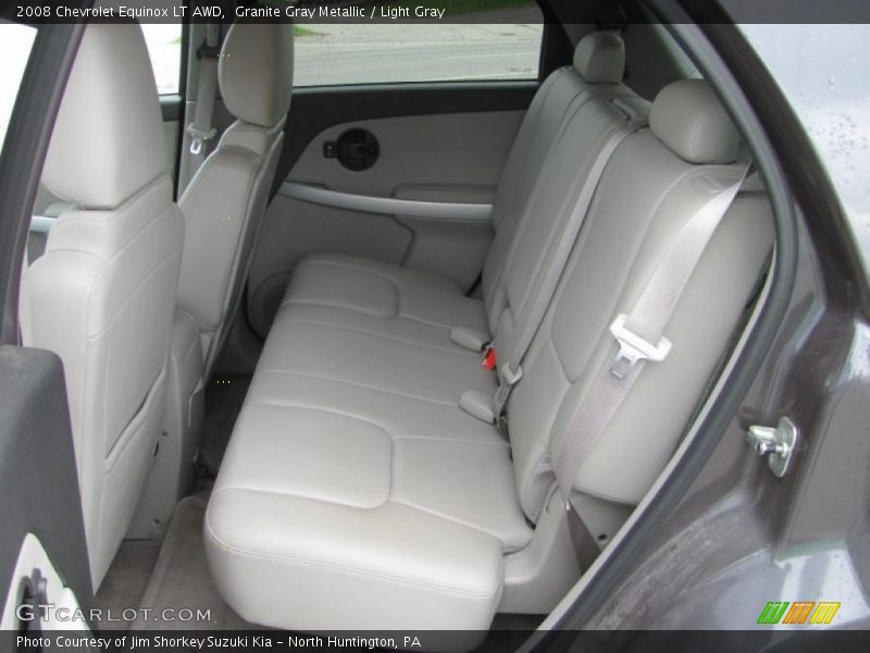 Granite Gray Metallic / Light Gray 2008 Chevrolet Equinox LT AWD