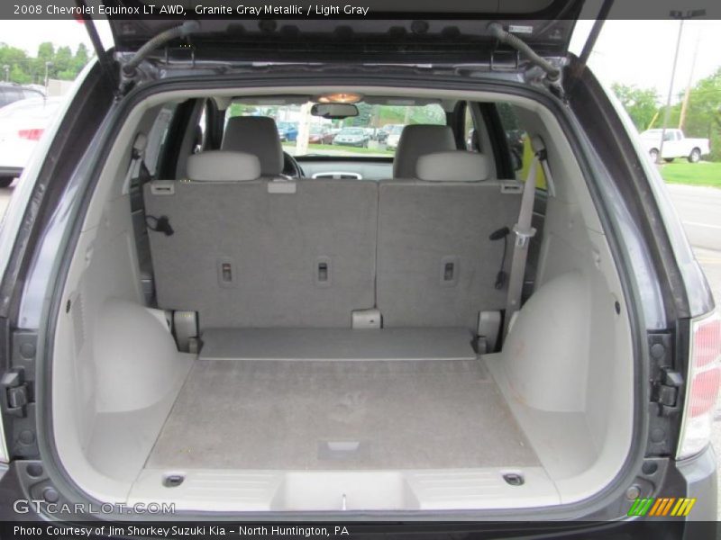 Granite Gray Metallic / Light Gray 2008 Chevrolet Equinox LT AWD