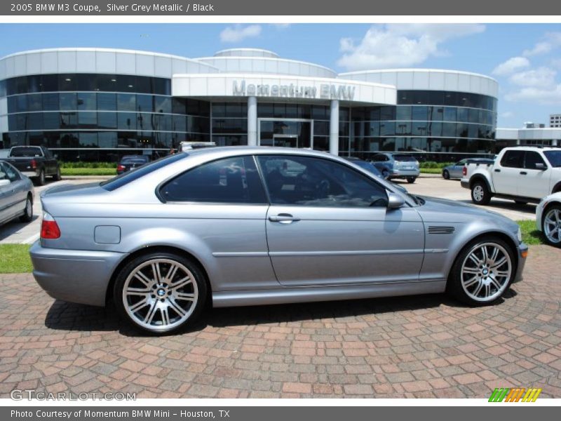 Silver Grey Metallic / Black 2005 BMW M3 Coupe