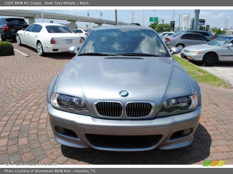 Silver Grey Metallic / Black 2005 BMW M3 Coupe