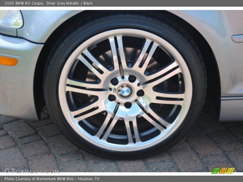 Silver Grey Metallic / Black 2005 BMW M3 Coupe