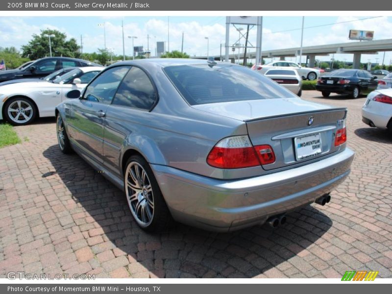 Silver Grey Metallic / Black 2005 BMW M3 Coupe