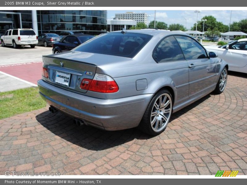 Silver Grey Metallic / Black 2005 BMW M3 Coupe
