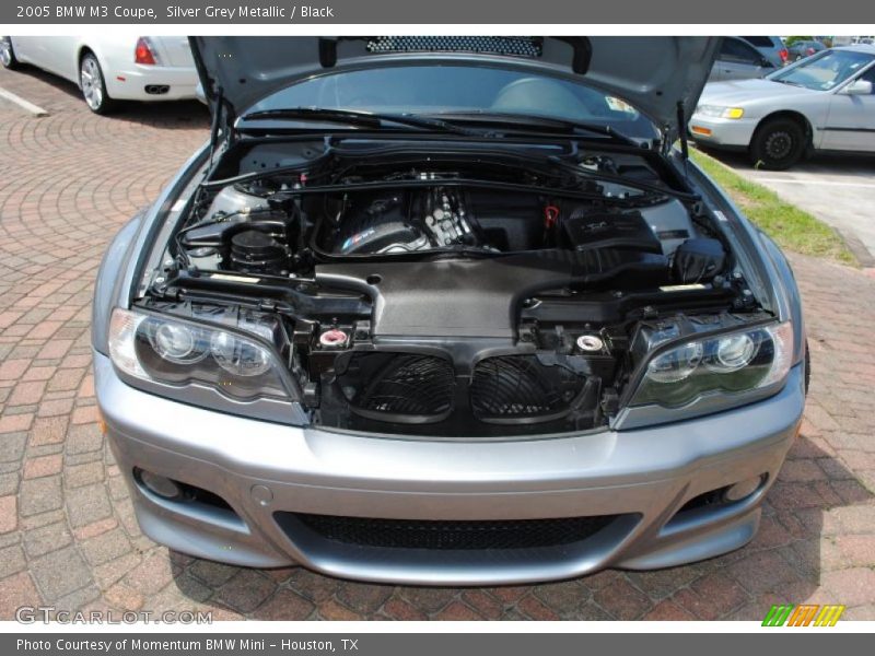 Silver Grey Metallic / Black 2005 BMW M3 Coupe