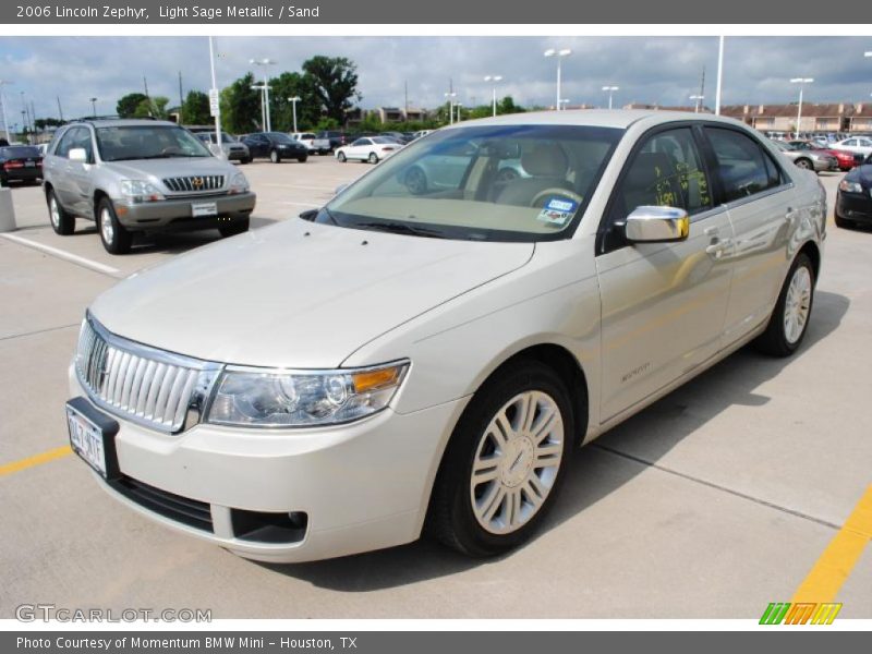 Light Sage Metallic / Sand 2006 Lincoln Zephyr