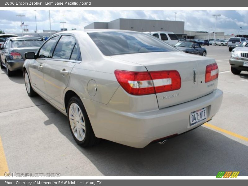 Light Sage Metallic / Sand 2006 Lincoln Zephyr