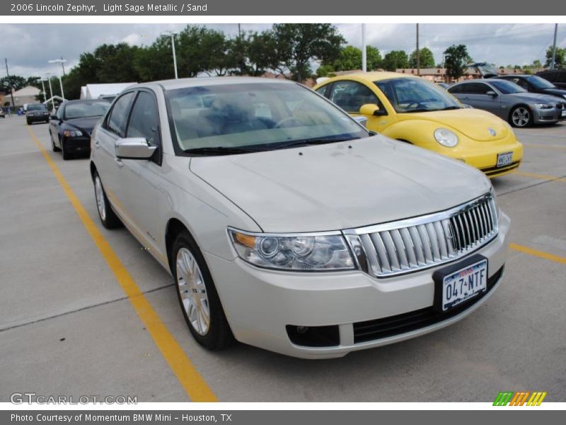 Light Sage Metallic / Sand 2006 Lincoln Zephyr