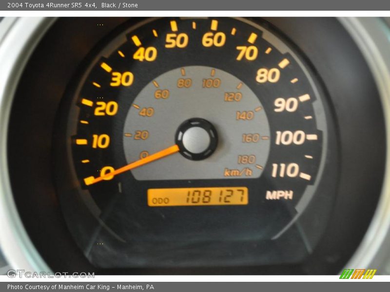 Black / Stone 2004 Toyota 4Runner SR5 4x4