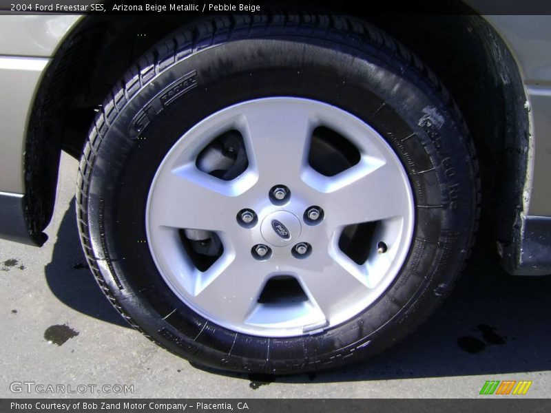 Arizona Beige Metallic / Pebble Beige 2004 Ford Freestar SES