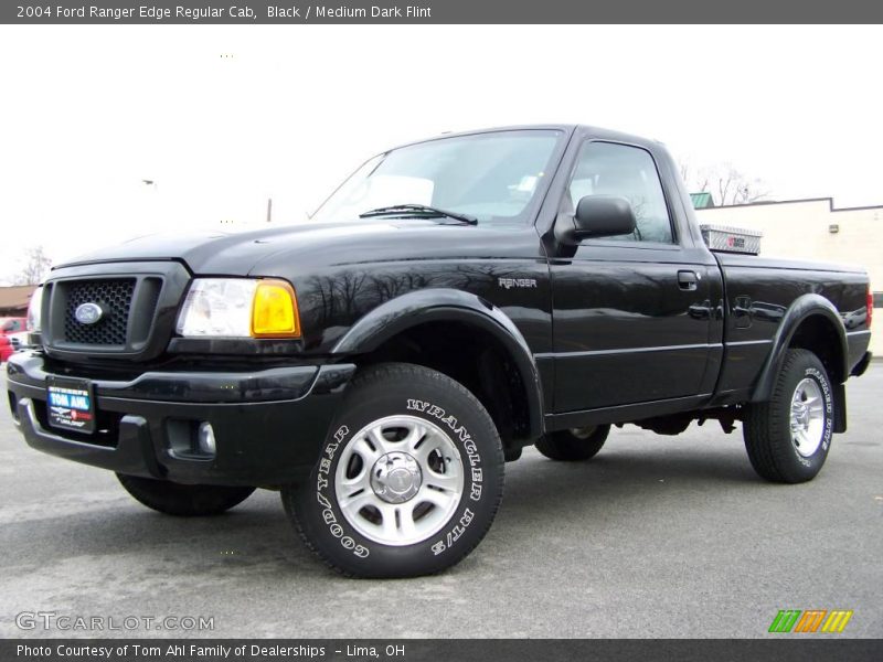 Black / Medium Dark Flint 2004 Ford Ranger Edge Regular Cab