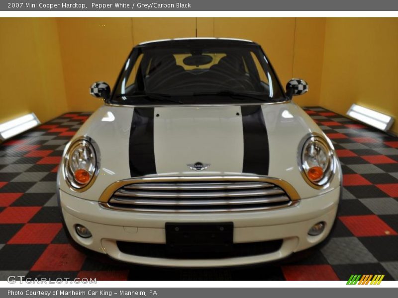Pepper White / Grey/Carbon Black 2007 Mini Cooper Hardtop