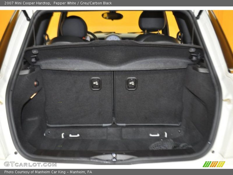 Pepper White / Grey/Carbon Black 2007 Mini Cooper Hardtop
