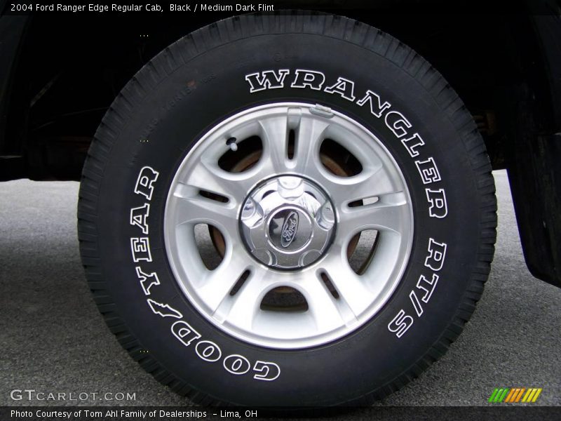 Black / Medium Dark Flint 2004 Ford Ranger Edge Regular Cab