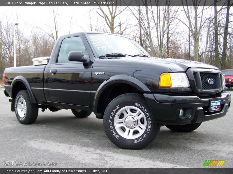 Black / Medium Dark Flint 2004 Ford Ranger Edge Regular Cab