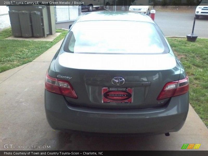 Aloe Green Metallic / Bisque 2007 Toyota Camry LE