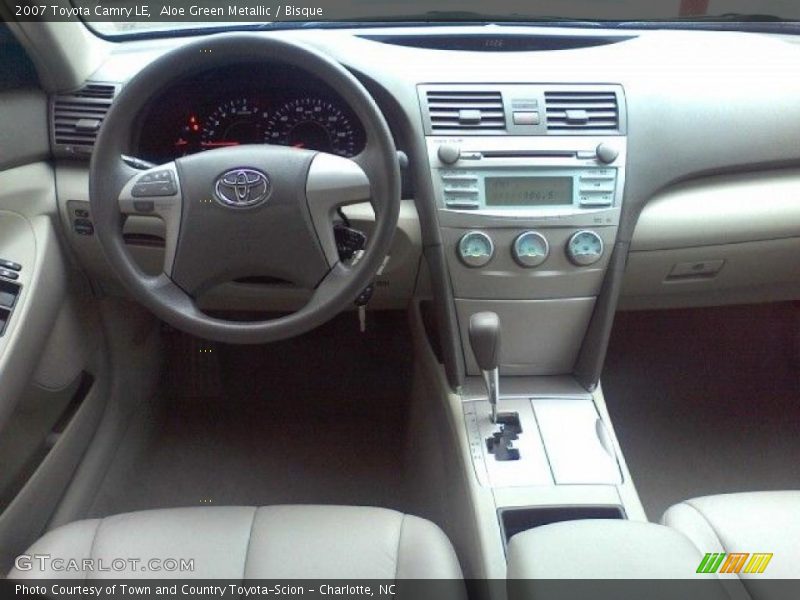 Aloe Green Metallic / Bisque 2007 Toyota Camry LE