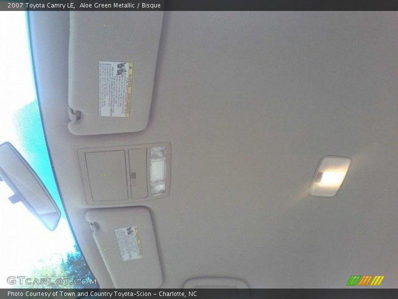 Aloe Green Metallic / Bisque 2007 Toyota Camry LE