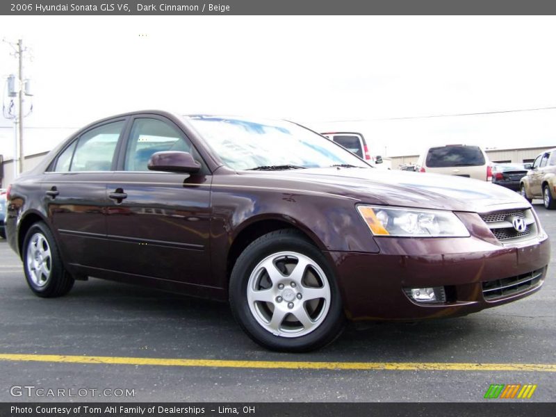 Dark Cinnamon / Beige 2006 Hyundai Sonata GLS V6