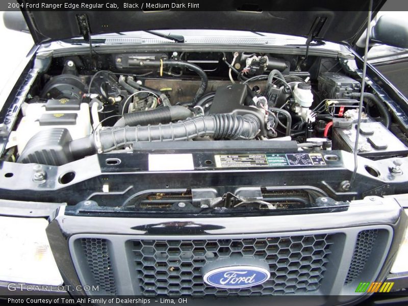Black / Medium Dark Flint 2004 Ford Ranger Edge Regular Cab