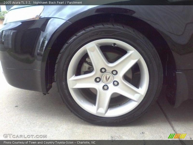 Nighthawk Black Pearl / Parchment 2005 Acura TL 3.2