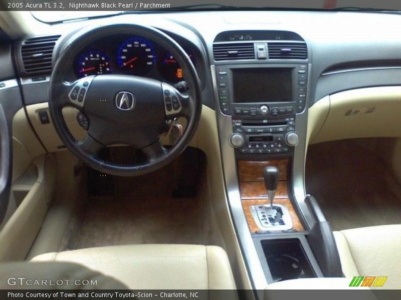 Nighthawk Black Pearl / Parchment 2005 Acura TL 3.2