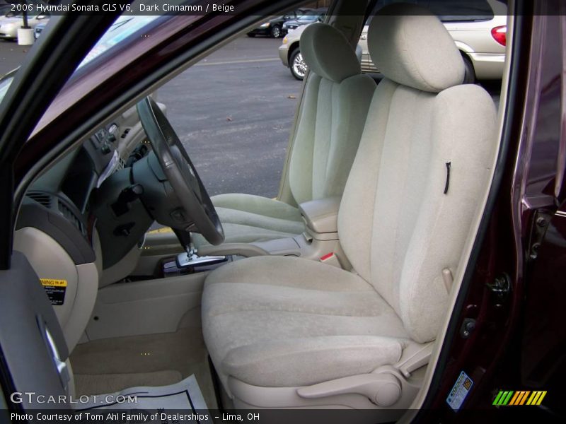 Dark Cinnamon / Beige 2006 Hyundai Sonata GLS V6