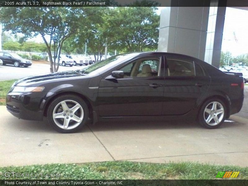 Nighthawk Black Pearl / Parchment 2005 Acura TL 3.2