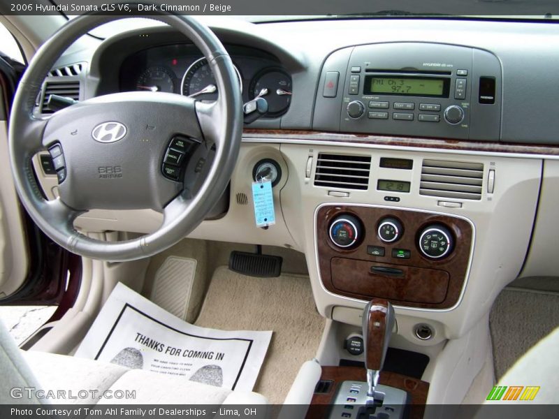 Dark Cinnamon / Beige 2006 Hyundai Sonata GLS V6