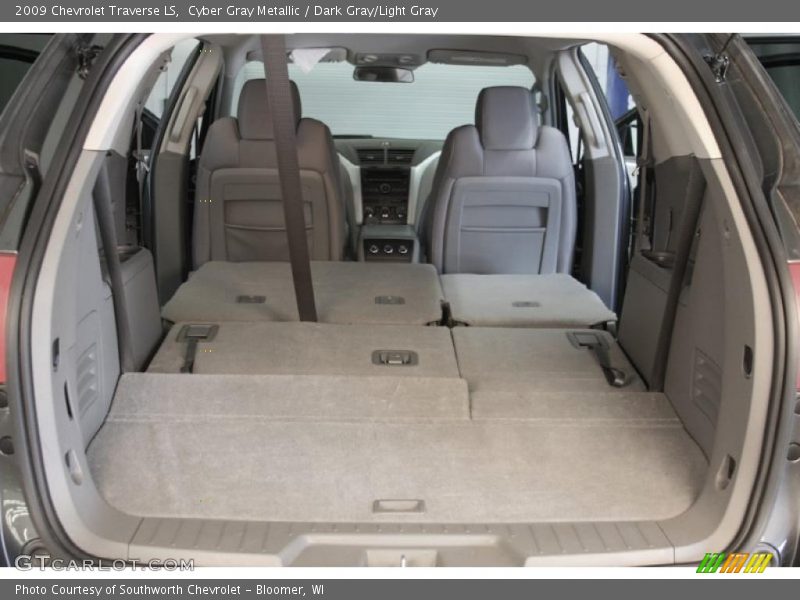 Cyber Gray Metallic / Dark Gray/Light Gray 2009 Chevrolet Traverse LS