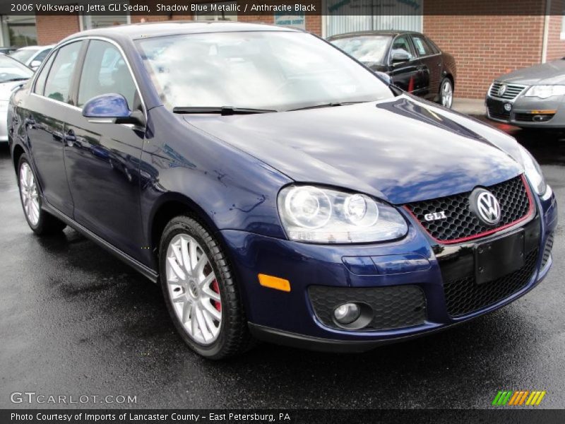 Shadow Blue Metallic / Anthracite Black 2006 Volkswagen Jetta GLI Sedan