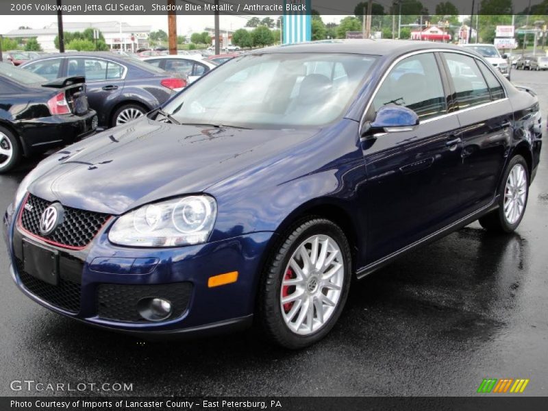 Shadow Blue Metallic / Anthracite Black 2006 Volkswagen Jetta GLI Sedan