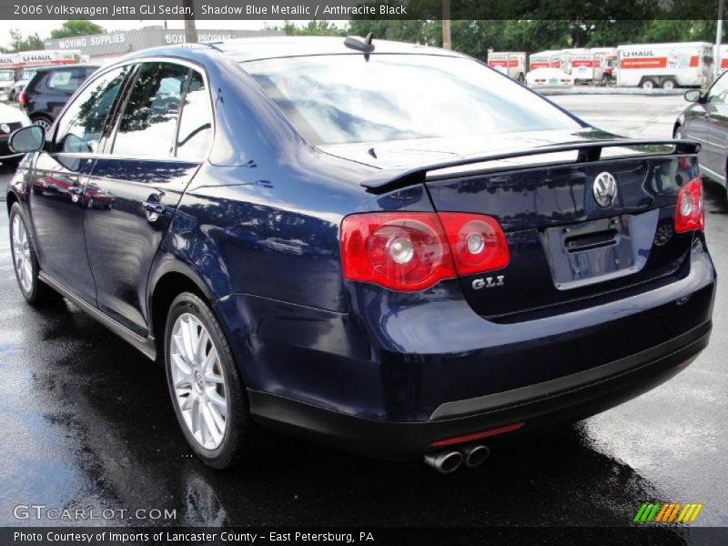 Shadow Blue Metallic / Anthracite Black 2006 Volkswagen Jetta GLI Sedan