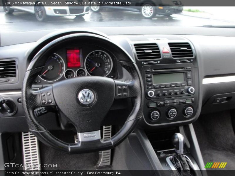 Shadow Blue Metallic / Anthracite Black 2006 Volkswagen Jetta GLI Sedan