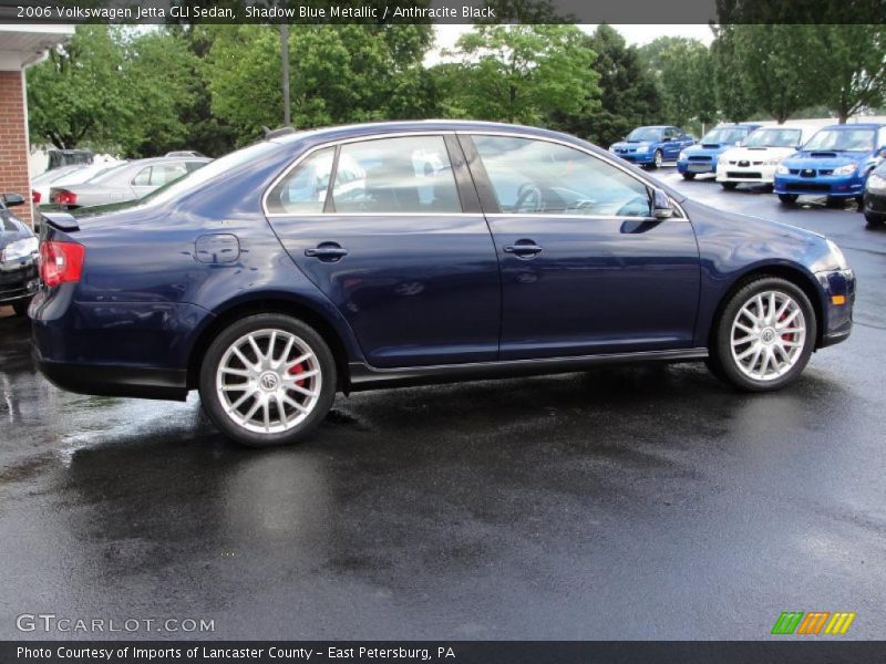 Shadow Blue Metallic / Anthracite Black 2006 Volkswagen Jetta GLI Sedan