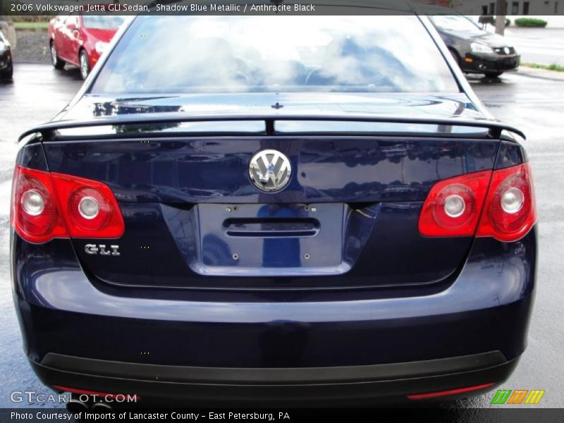 Shadow Blue Metallic / Anthracite Black 2006 Volkswagen Jetta GLI Sedan