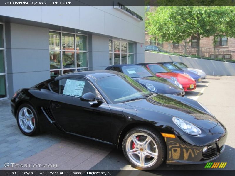 Black / Black 2010 Porsche Cayman S