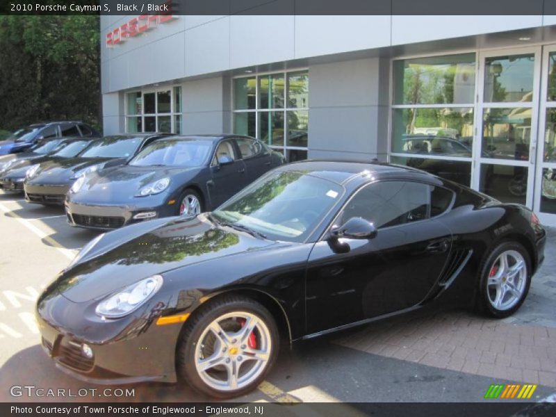 Black / Black 2010 Porsche Cayman S