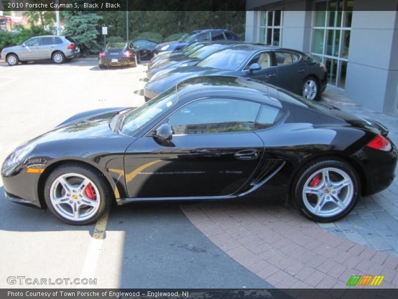 Black / Black 2010 Porsche Cayman S