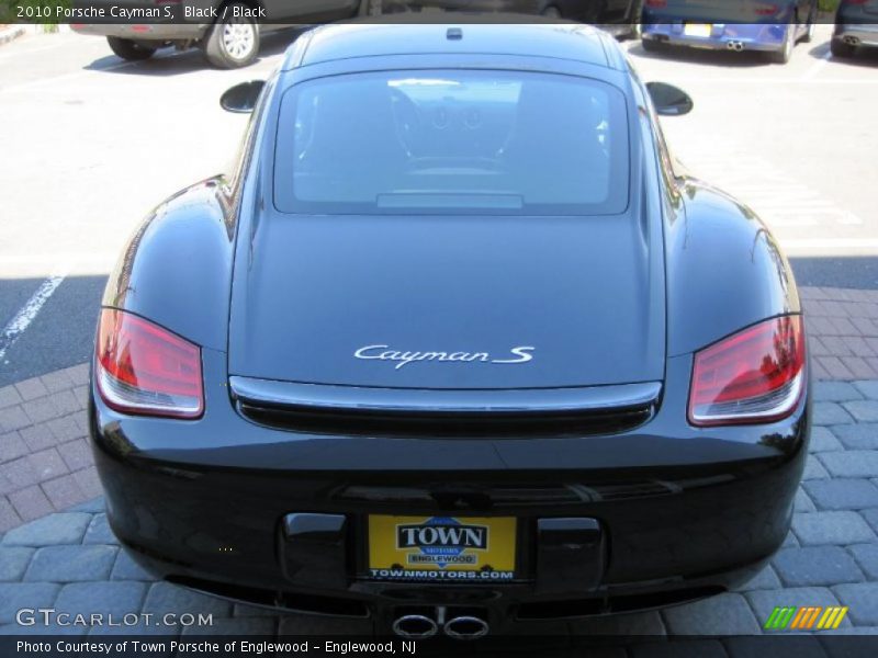 Black / Black 2010 Porsche Cayman S