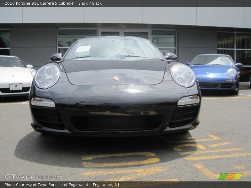 Black / Black 2010 Porsche 911 Carrera S Cabriolet